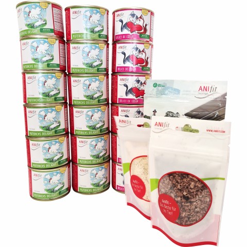 Katze Nassfutter Futterumstellungspaket Katze 1 Paket -1- Anifit